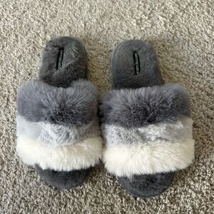 fuzzy slippers